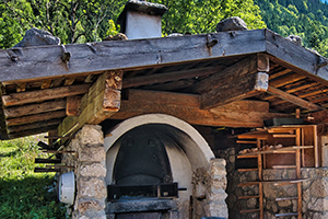 Upgrading your patio includes installing a pizza oven