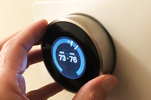 Regular home maintenance includes installing and checking an updated thermostat